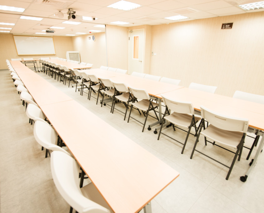 TCCC 台中新創館合併教室會議型場地實景