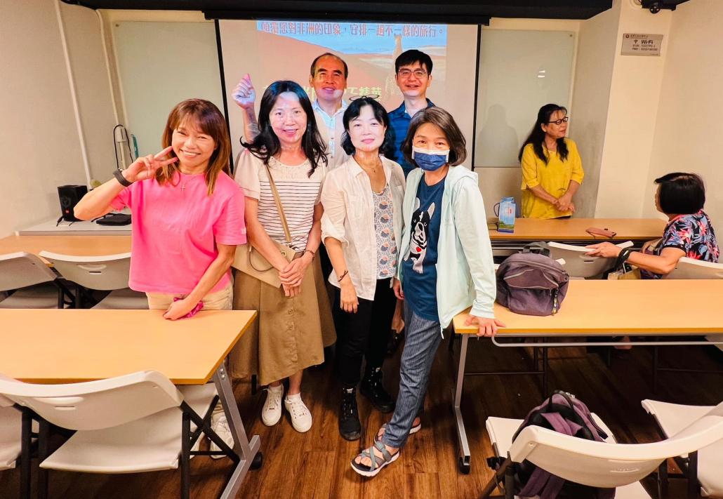 旅遊講座現場觀眾